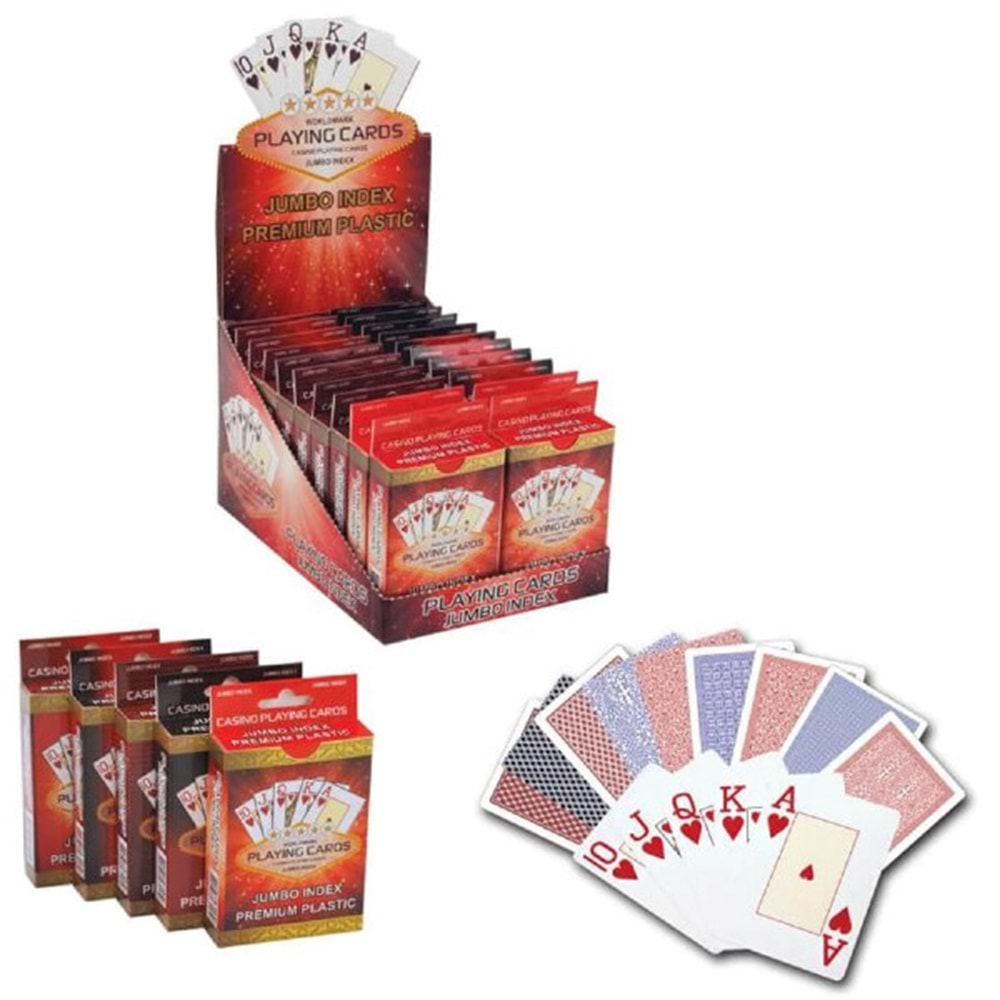 STAR A-30 PREMİUM PLASTİK OYUN KAĞIDI 20 Lİ PKT