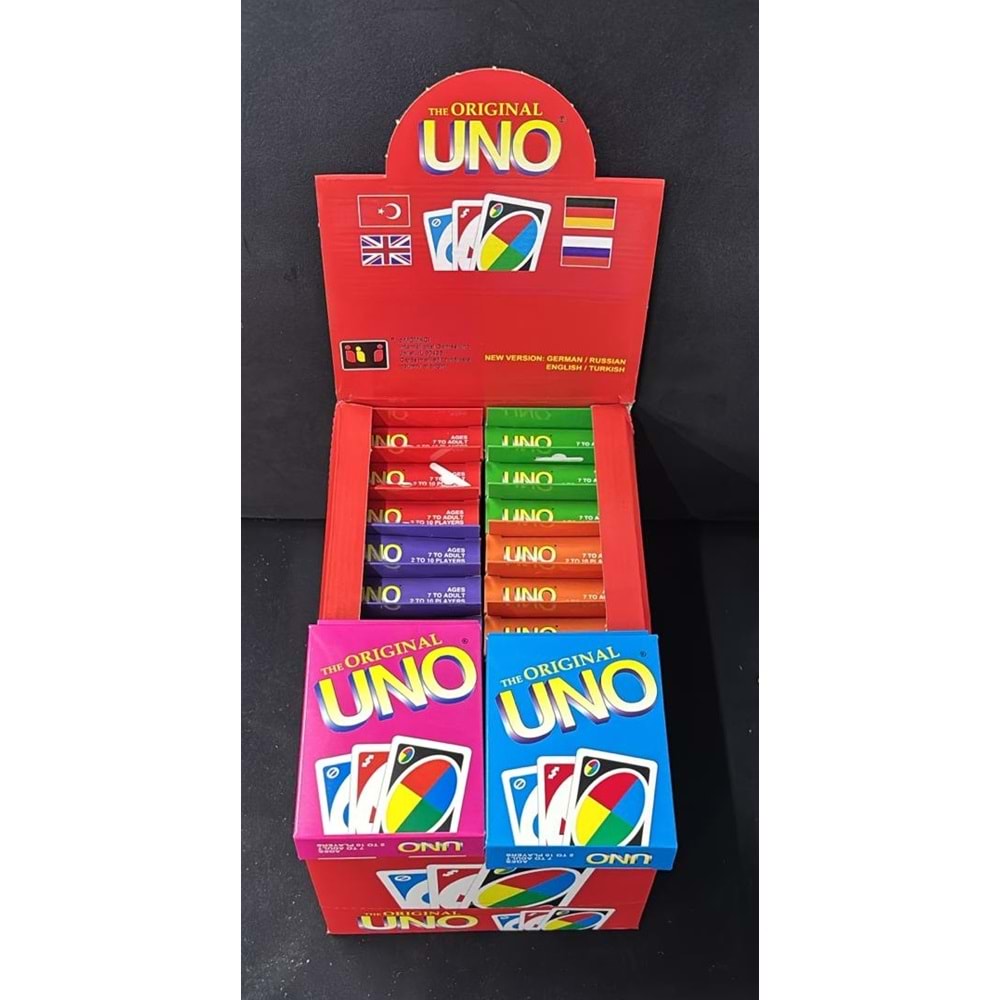 UNO GET WIL UNO CLASİK KIRMIZI PAKET 20 Lİ