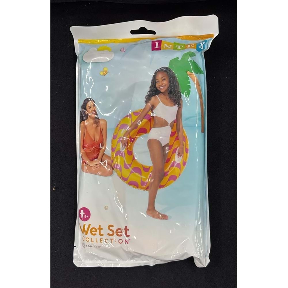 59256 İNTEX GİRDAP HALKALARI TUTMALI SİMİT 91 CM 24 LÜ