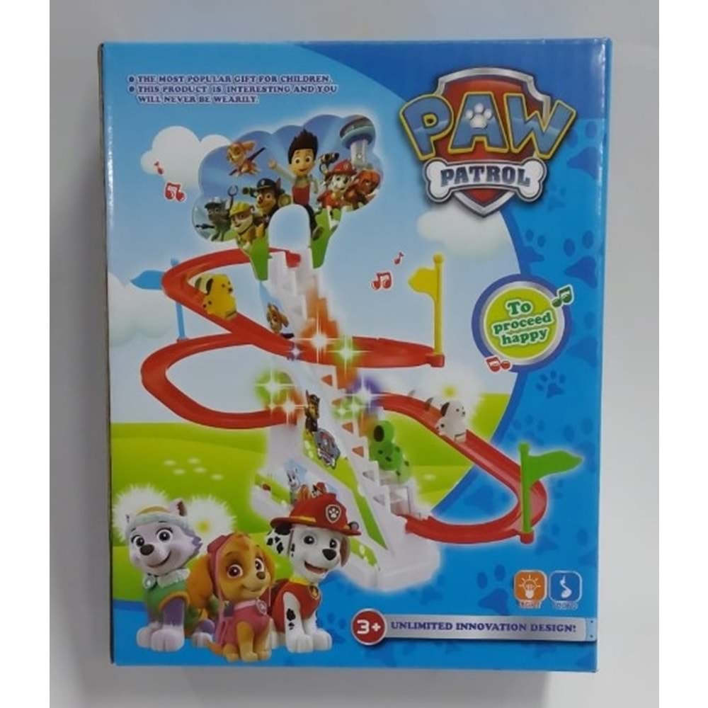 1112J PAW PATROL IŞIKLI SESLİ KAYDIRAK OYUN SETİ