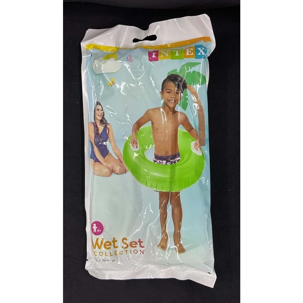 59258 İNTEX TUTAMAÇLI PARLAK SİMİT 76 CM 24 LÜ