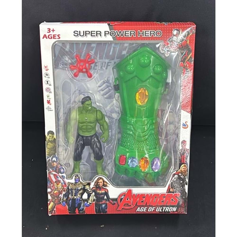 3040 AVENGERS ELDİVENLİ KARAKTER SET (56)