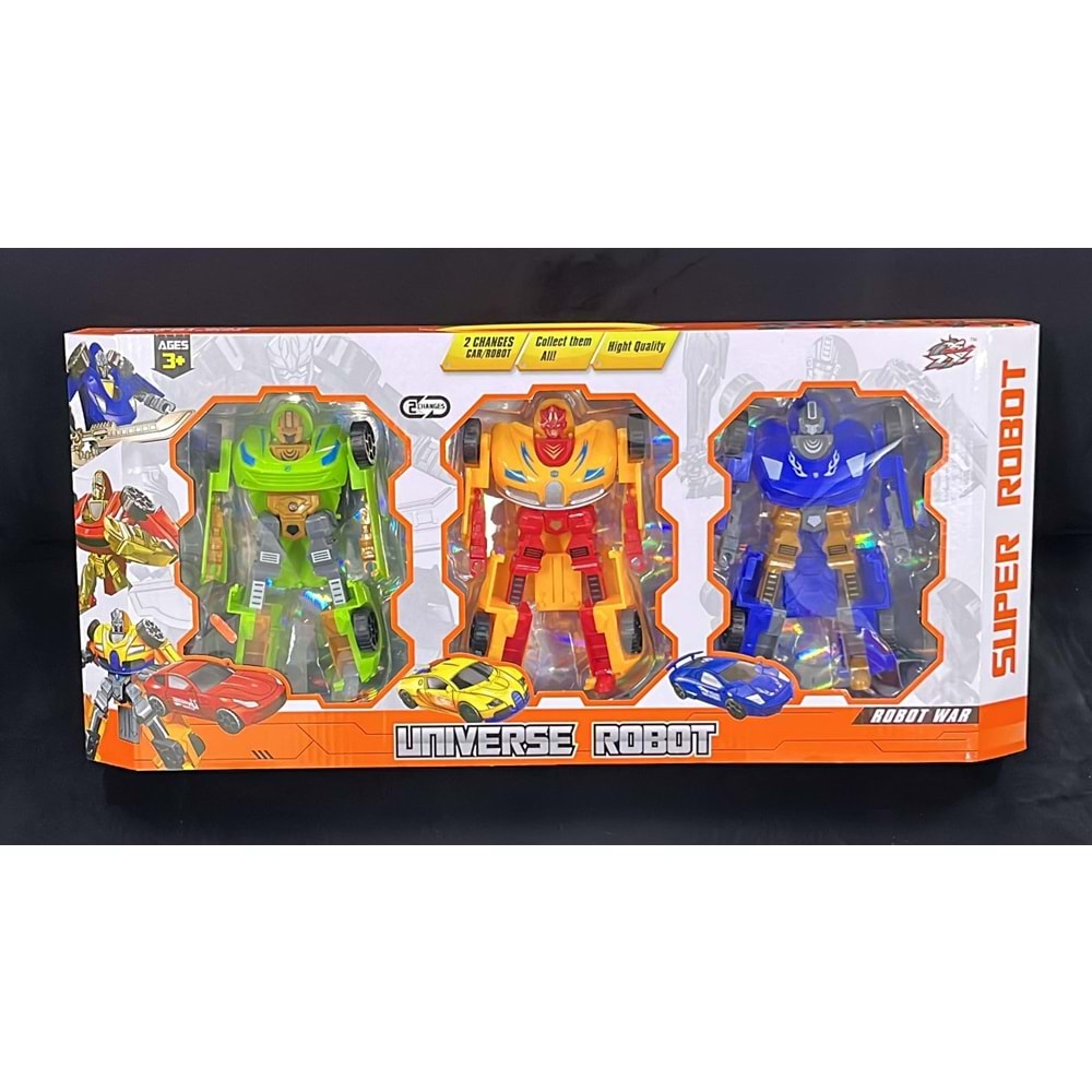L010-A29 UNİVERSE ROBOT 3LÜ TRANSFORMERS (24)