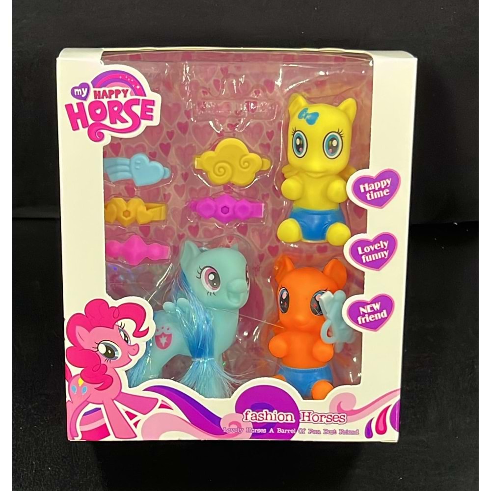 L-18-10 PONY 3LÜ KUTULU AKSESUARLI (96)