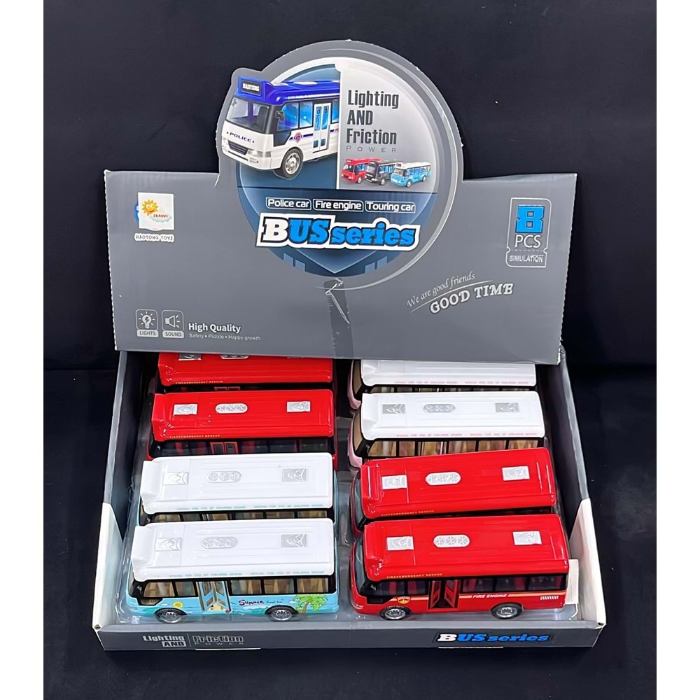 7723 SÜRGİT OTOBÜS SESLİ IŞIKLI 8 Lİ (96)