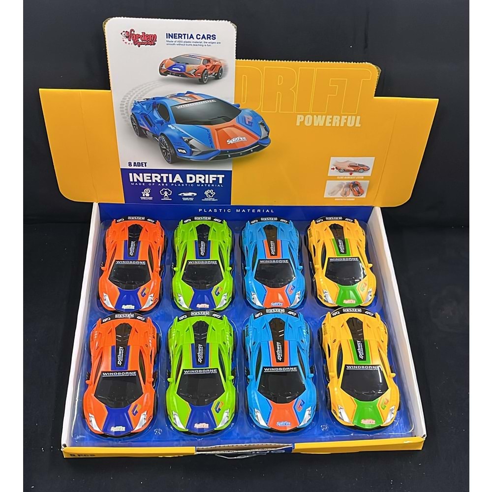 D400-47 SÜRTMELİ LAMBORGHİNİ ARABA 8 Lİ (96)