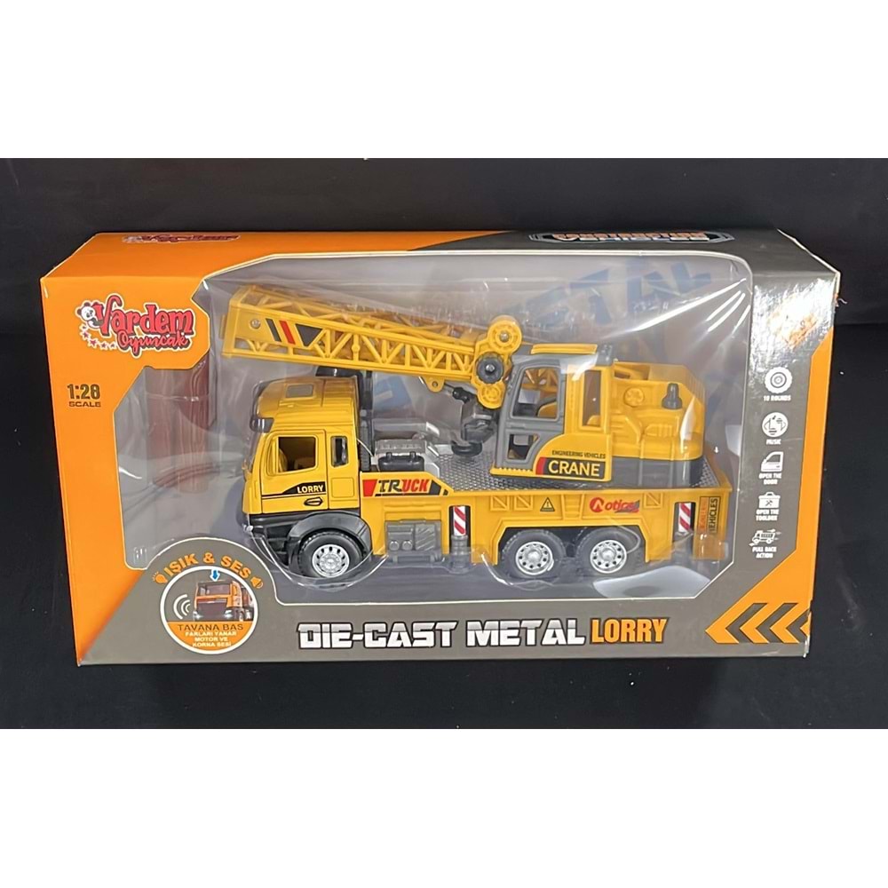 XX992-02B IŞIKLI SESLİ METAL VİNÇ (18)