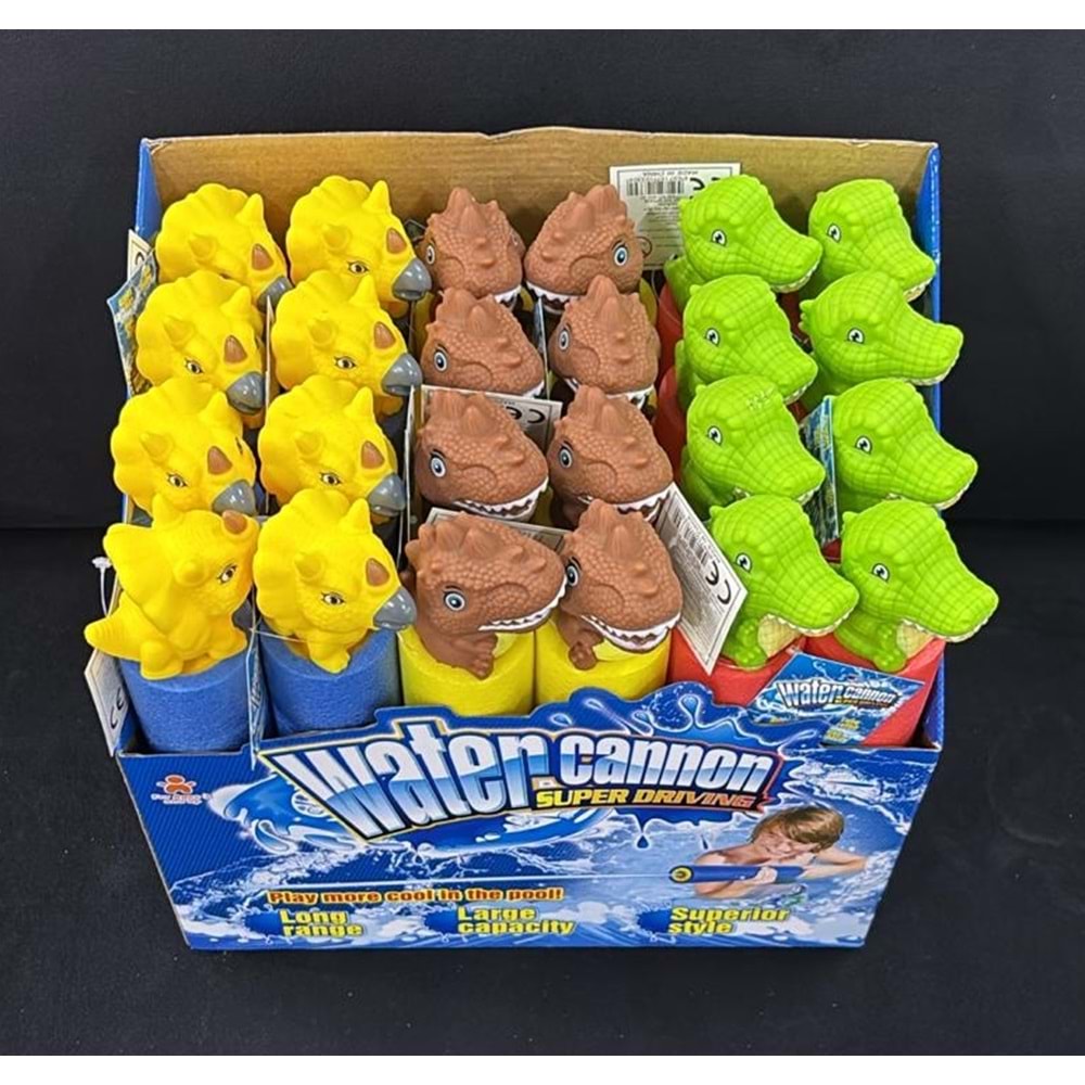 858-27 DİNAZOR BAŞLI SÜNGER SU POMPASI 28*5 CM 24 LÜ (192)