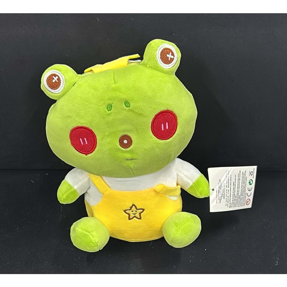 HS-13354 ASKILI TAÇLI KURBAĞA PELUŞ (100)