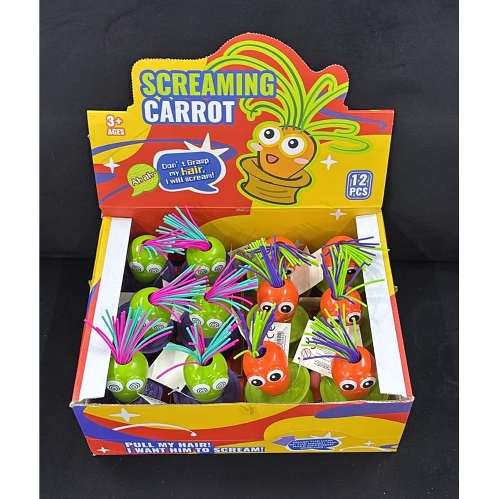TZ-777 SCREAMING CARROT HAYKIRAN HAVUÇ 12 Lİ
