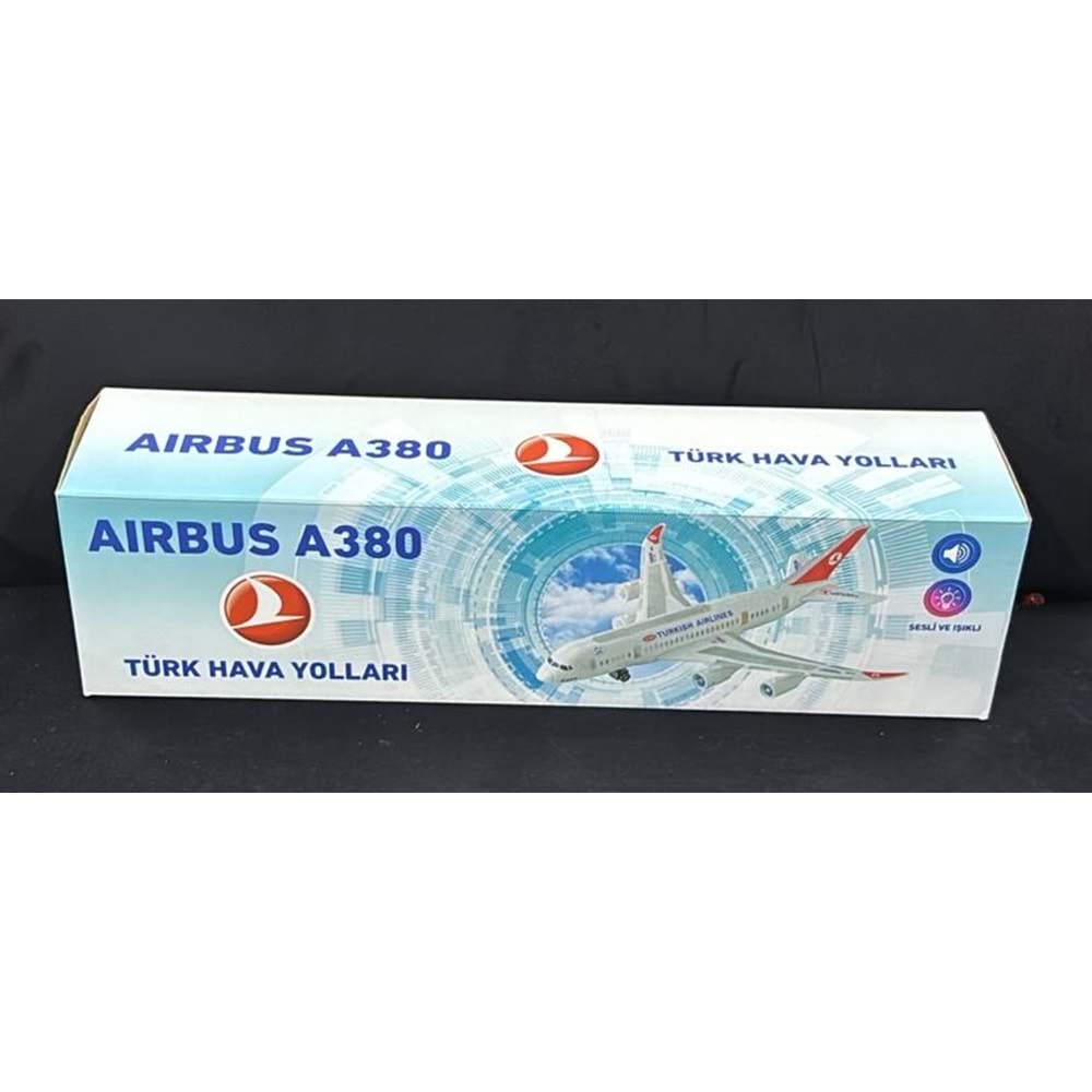 1601 SESLİ IŞIKLI HAREKETLİ THY UÇAK (40)