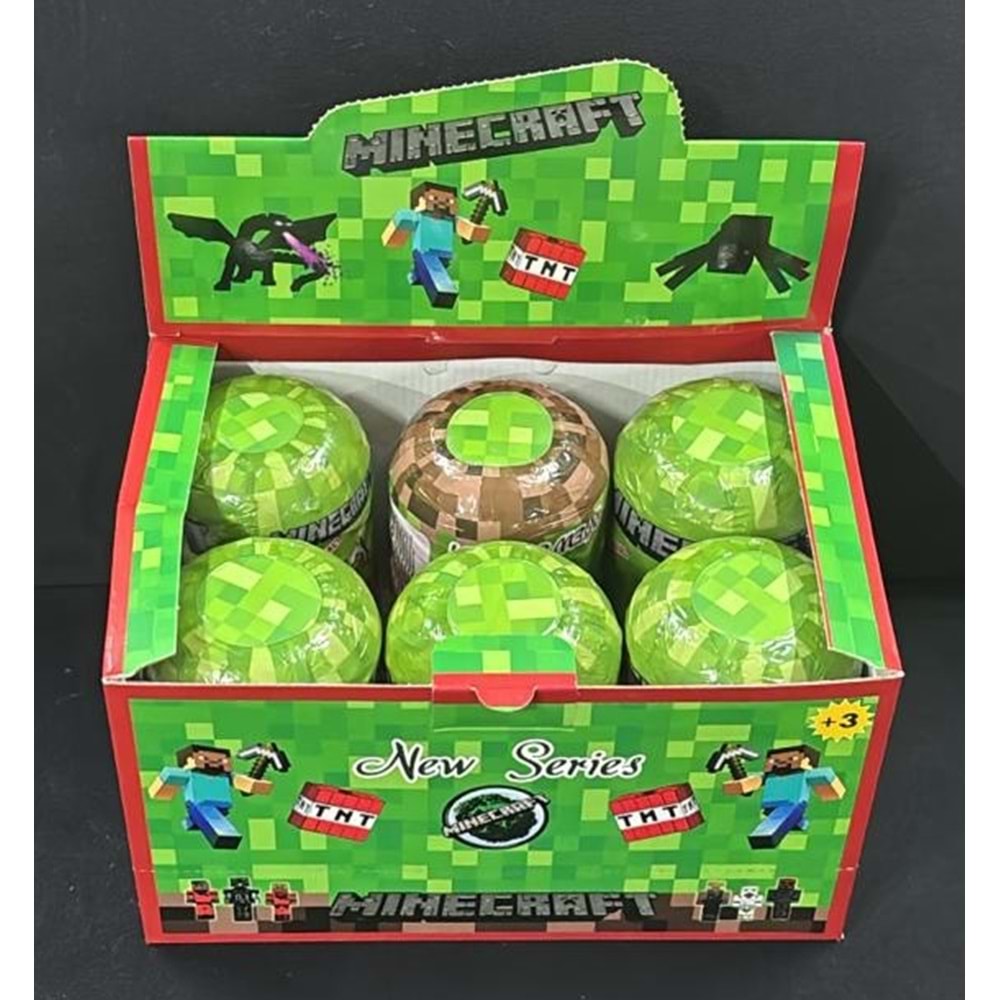 4010 MİNECRAFT SÜRPRİZ KAPSÜL 6 LI (144)