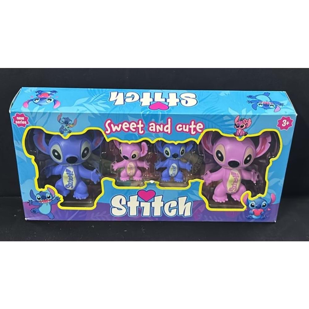 2060 STİCH 2 KÜÇÜK 2 BÜYÜK FİGÜR KUTUDA (70)