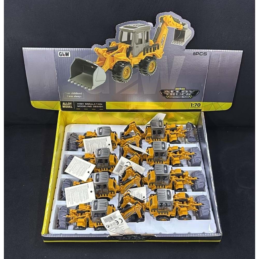 9968 SÜRTMELİ METAL KEPÇE 8 Lİ (128)