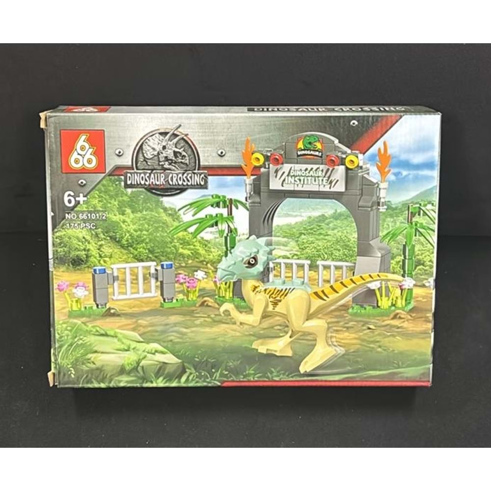 66101-2 DİNAZOR TEMALI LEGO SETİ 175 PARÇA