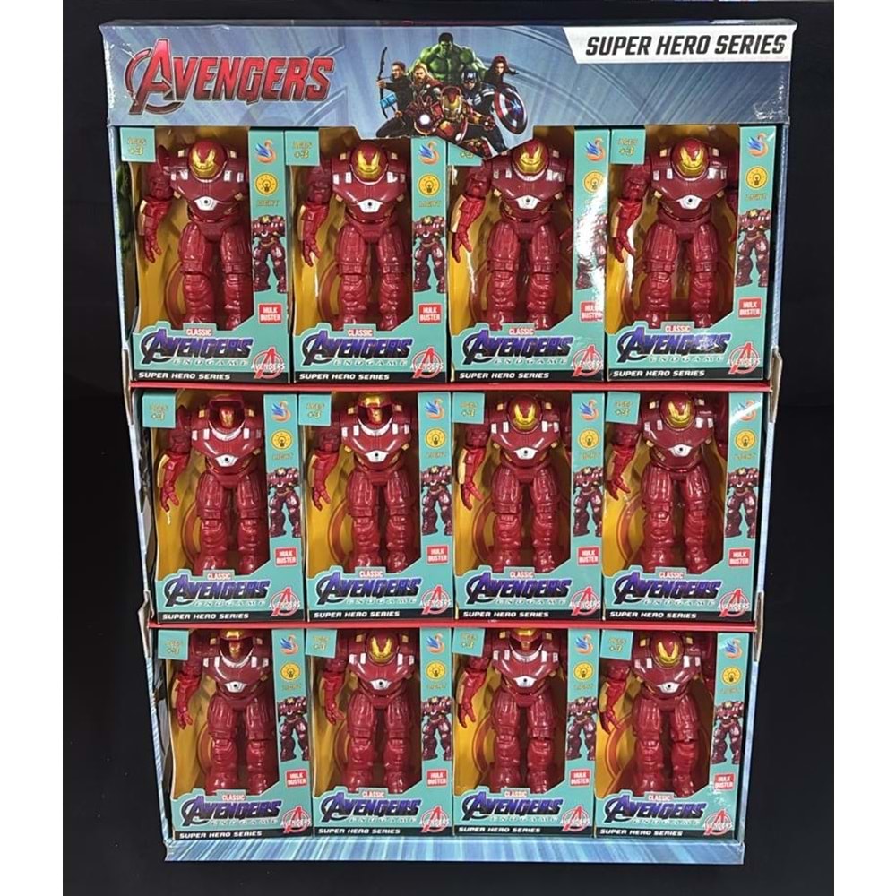 0000285 AVENGERS HULK BUSTER STAND 12 Lİ (120)