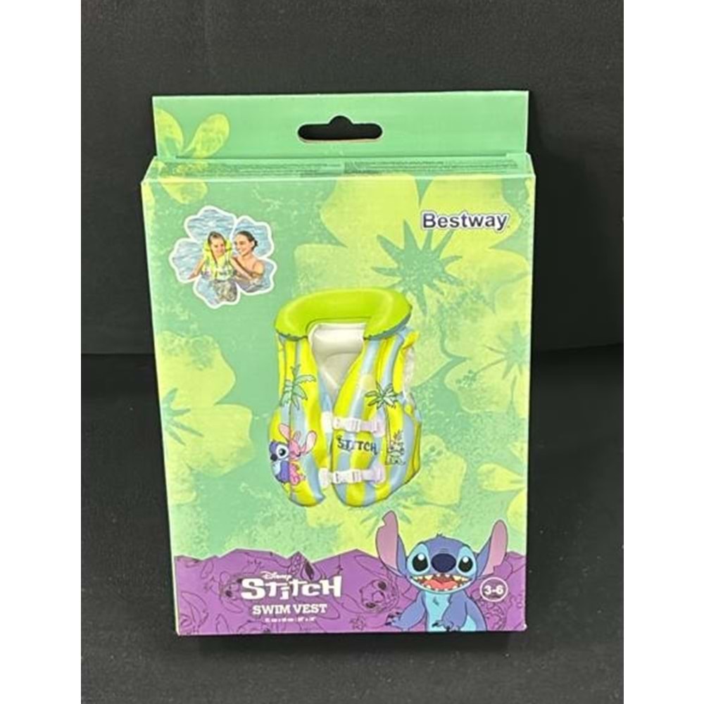 9104R BESTWAY STİCH CAN YELEĞİ 51*46 CM 24 LÜ