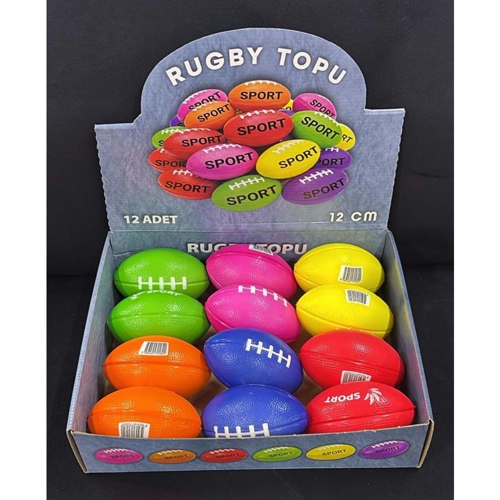 3421 RUGBY STRES TOPU 12 Lİ