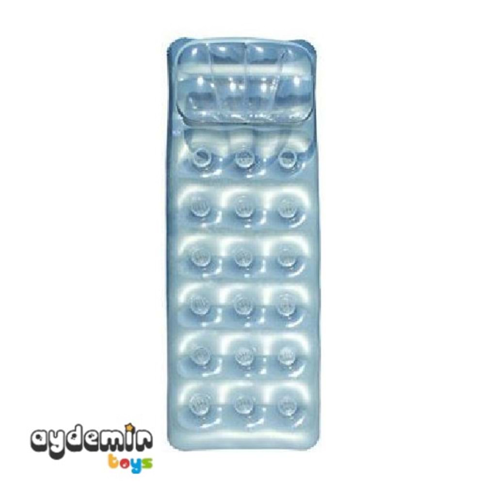 43024 BESTWAY GÜMÜŞ YASTIKLI BARDAKLI YATAK 8 Lİ