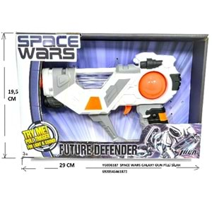 YG006187 SPACE WARS GALAXY GUN PİLLİ SESLİ IŞIKLI SİLAH