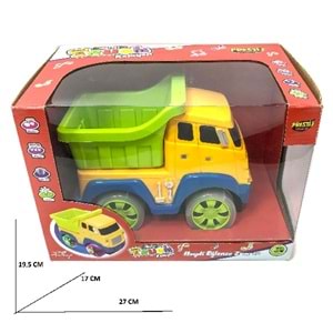 PA88 MİNİ TRUCK İNŞAAT KAMYONU SESLİ IŞIKLI PİLLİ