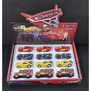 899-21 MİNİ KARAKTER MCQUİNN ARAÇLAR 12 Lİ (432)