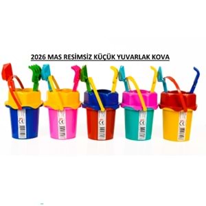 2026 MAS KÜÇÜK YUVARLAK KOVA (RESİMSİZ)40 LI