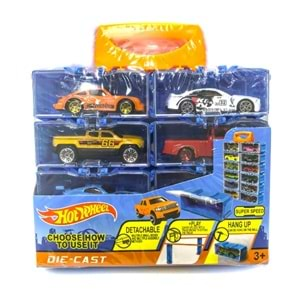 888-16 HOTWHEEL ÇANTALI 8 Lİ ARABA SET