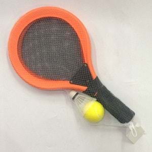 9806 FİLELİ KÜÇÜK BADMİNTON RAKET + TOP