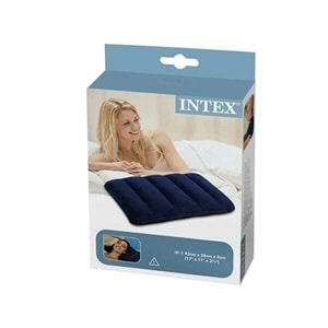 68672 İNTEX KADİFE KAPLI ŞİŞME MİNDER YASTIK 43*28*9 CM 24 LÜ