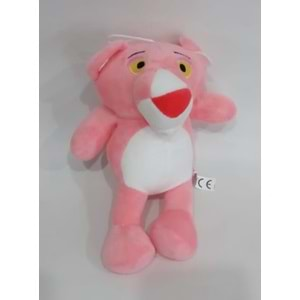 2101102 KÜÇÜK ASKILI PEMBE PANTER PELUŞ 25 CM (144)