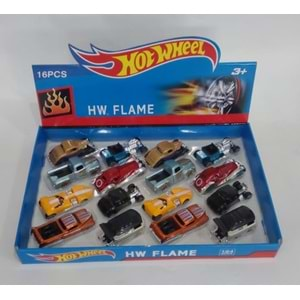 727-5 HOT WHEELS UFAK ARAÇLAR 16 Lİ (48)