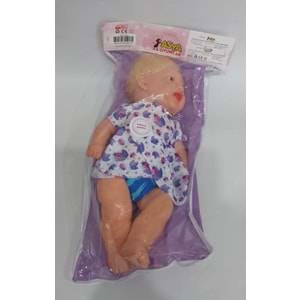 ELF23102 SESLİ ASYA KIZ BEBEK 35 CM (50)