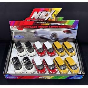 43658D ÇEK BIRAK METAL FİAT 500 12 Lİ (72)