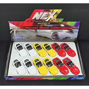 43716D ÇEK BIRAK METAL CORVETTE 12 Lİ (72)