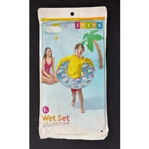 59259 İNTEX ÇİÇEK DESENLİ SİMİT 81 CM 24 LÜ