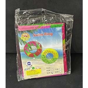 T-5008 MEYVE DESENLİ SİMİT 80 CM