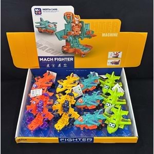 D400-35 MACH FİGHTER DÖNÜŞEN UÇAK 12 Lİ (108)