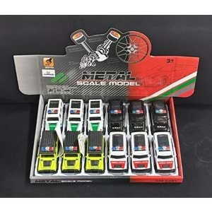 4332C METAL ÇEK BIRAK ACİL KURTARMA ARAÇLARI 12 Lİ