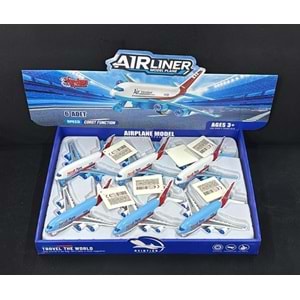 JW567-122 SÜRTMELİ YOLCU UÇAĞI A4300 6 LI (96)