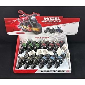 JW567-164 SÜRTMELİ MOTOSİKLET 12 Lİ (96)
