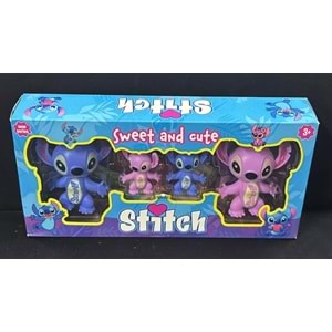 2060 STİCH 2 KÜÇÜK 2 BÜYÜK FİGÜR KUTUDA (70)