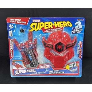 NZM-466 SÜPERHERO MASKELİ SPİDERMAN ELDİVEN (36)