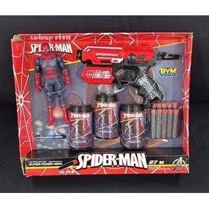 FAB 9520 SPİDERMAN SÜNGER ATAN NERF SİLAH (24)