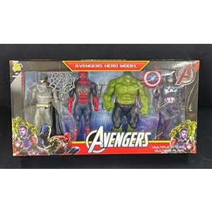 1622 AVENGERS KAHRAMANLAR 4 LÜ SET (36)
