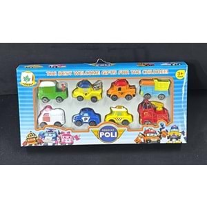 660-197 ROBOCAR POLİ 8 Lİ KUTU (112)