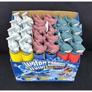 858-28 BALIK FİGÜRLÜ SÜNGER SU POMPASI 28*5 CM 24 LÜ (192)