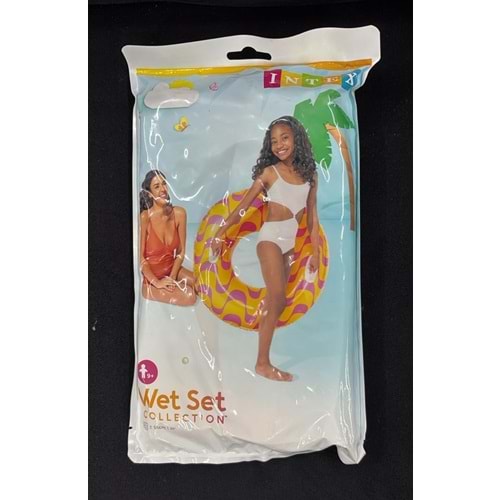 59256 İNTEX GİRDAP HALKALARI TUTMALI SİMİT 91 CM 24 LÜ