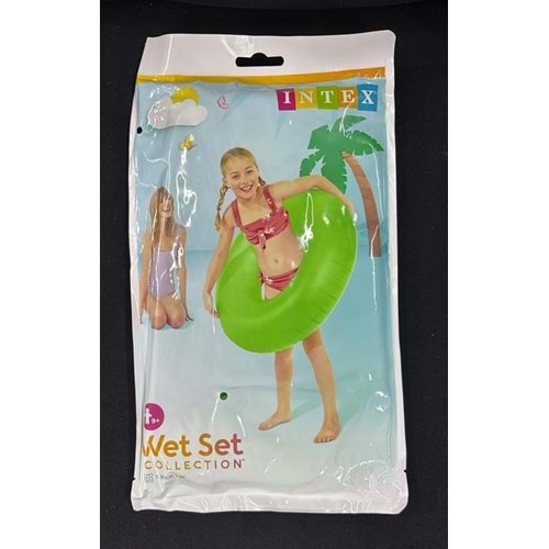 59262 İNTEX FOSFORLU SİMİT 91 CM 3 ASORTİ 24 Lİ