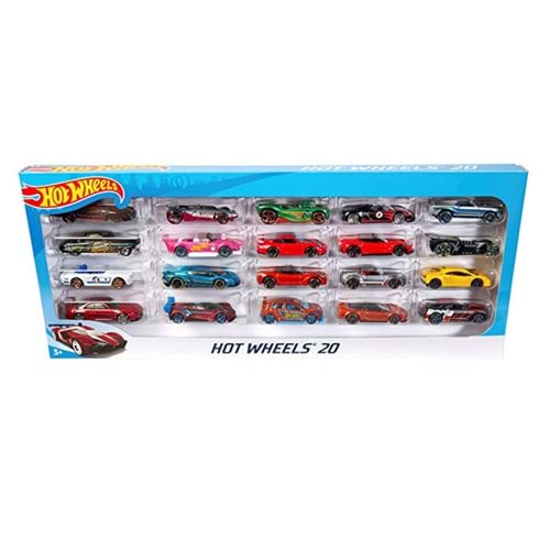 H7045 HOT WHEELS 20 Lİ ARABA SETİ (6)